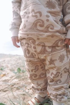 Salty Shreds Under The Sea French Terry Slouch Set - Beige - Groms -Salty Shreds Shop image 0225874d fa9f 4636 85b0 ef45917cac4b