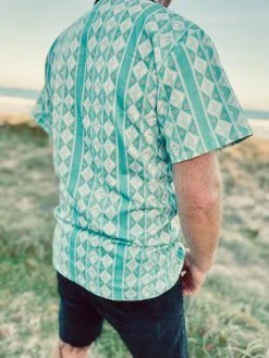 Salty Shreds Desert Dreamin Linen Button Shirt- Mens -Salty Shreds Shop image 02c097b0 2e23 41da 877f 7acaa5eb7155