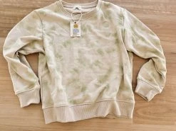 Salty Shreds Tye Dye Logo Crew Neck - Ladies