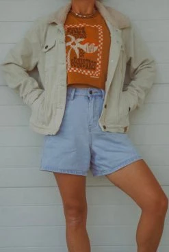 Salty Shreds Lay Dayz Cord Jacket - Ladies