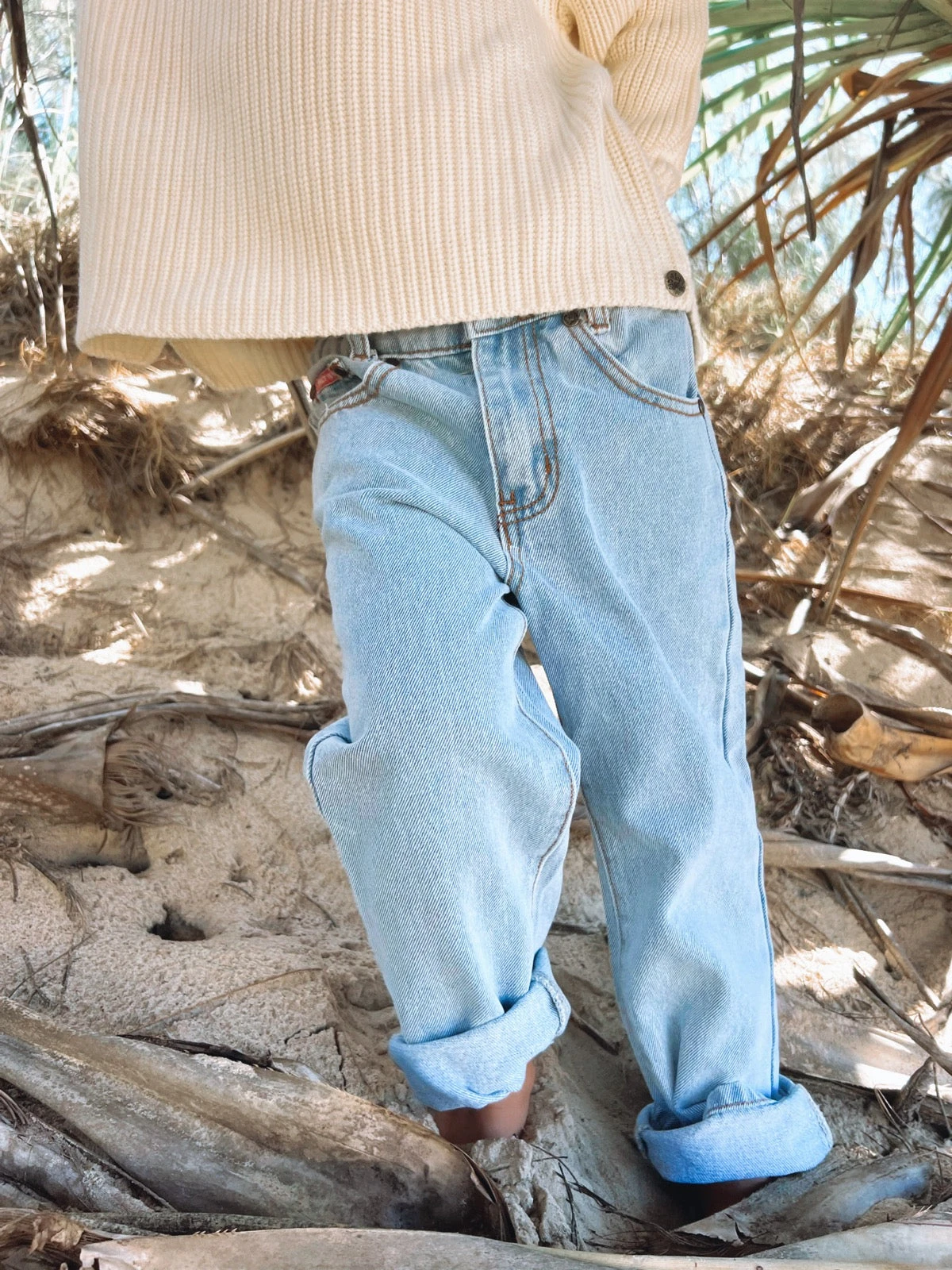 Salty Shreds Daily Shred Vintage Jean - Washed Blue-Groms 12 Salty Shreds Daily Shred Vintage Jean - Washed Blue-Groms - Image 10