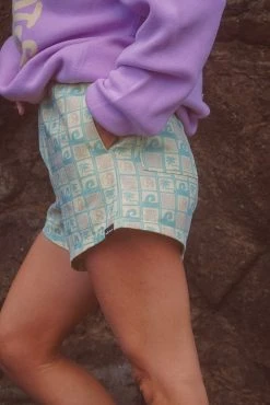 Salty Shreds SS Beach Club Patterned Twill Short - Multi Tone - Ladies -Salty Shreds Shop image 10c46a4b 38d7 403f 943e a63b49b94971