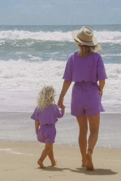 Salty Shreds SS Logo Summer Lounge Crop Tee - Ladies -Salty Shreds Shop image 18b6e788 e5c3 4f18 b22c ca66d24850d8