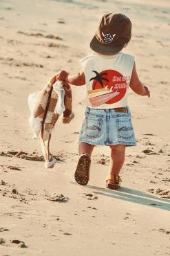 Salty Shreds Swell Seeker Boards Tank - Girls