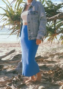 Salty Shreds Retro Summer Knitted Organic Skirt - Ladies -Salty Shreds Shop image 2a27159e 4b17 4d53 97e6 ce4e9a5ea39e