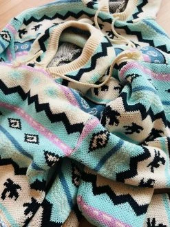 Salty Shreds Surf Wanderer Tribal Knit Hoodie - Groms - PRE ORDER -Salty Shreds Shop image 2fcccdef c667 4aaf 99f1 85cbdd214d43
