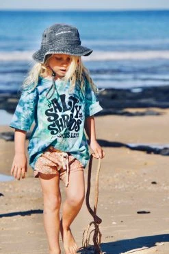 Salty Shreds "The Rad & The Reckless" Vintage Wide Bucket Hat