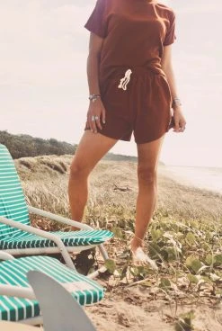 Salty Shreds Minimalist Relaxed Waffle Tee - Ladies -Salty Shreds Shop image 32d1cb86 7f55 45b5 816f 994fc6958558