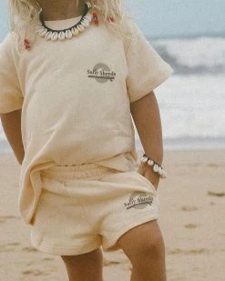 Salty Shreds SS Logo Summer Lounge Tee - Groms