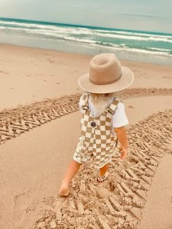 Salty Shreds Checkerboard Denim Overalls- Groms -Salty Shreds Shop image 39b123da ae44 4dc0 a5ea 603e0603e49c 1