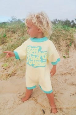 Salty Shreds Good Vibes Rad Times Organic Knit Jumpsuit - Ivory - Groms -Salty Shreds Shop image 4113c5a9 b607 4c0d a542 414ffa972c7c 1