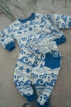 Salty Shreds Under The Sea French Terry Slouch Set - Retro Blue - Groms -Salty Shreds Shop image 4b349f52 9a89 4e57 914d 2c5a88d0da0c 1