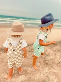 Salty Shreds Checkerboard Denim Overalls- Groms -Salty Shreds Shop image 4cb82dd5 f98e 445f 9fc4 0158574c9300 1