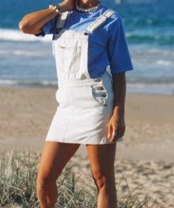 Salty Shreds SS Retro Relaxed Overall Skirt- Bone - Ladies 10 Salty Shreds SS Retro Relaxed Overall Skirt- Bone - Ladies -Salty Shreds Shop image 54ac48cc 7a02 4d9f b5ba dd3d771eafae 1