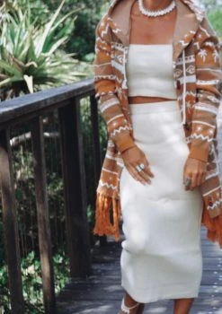 Salty Shreds Surf Wanderer Tribal Knitted Desert Cardigan - Ladies -Salty Shreds Shop image 5617fa08 2adc 4045 9407 71005229ae56