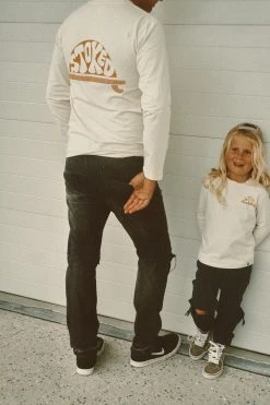 Salty Shreds Stoked L/S Tee - Mens