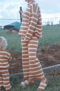 Salty Shreds Coastal Striped Organic Knit Pullover - Ladies 8 Salty Shreds Coastal Striped Organic Knit Pullover - Ladies -Salty Shreds Shop image 5679dc2e 16c3 4044 b8d6 b5df4917d236