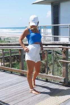 Salty Shreds Retro Summer Knitted Organic Crop - Ladies -Salty Shreds Shop image 574c568a ebf1 4c71 b1e0 4bbd1c28883b 1