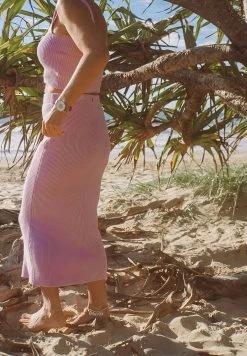Salty Shreds Summer Knitted Organic Skirt - Lavender - Ladies -Salty Shreds Shop image 5aa058ef 6149 4e23 82e1 15b4c12ee3b4