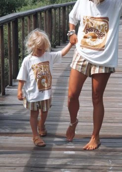 Salty Shreds My Sisters Keeper Organic 70's Stripe Short - Ladies -Salty Shreds Shop image 5bc52bc4 b070 4c65 9062 97e66be59b2b 1