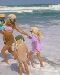 Salty Shreds Sailor Cap - Sandy Suede