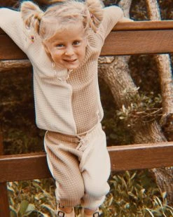 Salty Shreds Waffle Colour Block Lounge Pant -Salty Shreds Shop image 6123d992 a4e4 4bd7 bfe0 ae16502b6832