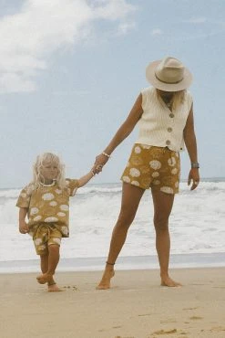 Salty Shreds Sandy Shells Knit Tee - Groms -Salty Shreds Shop image 61de4b54 596d 4c49 b0f8 93e85852eac3 1