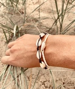 Salty Shreds Full Cowrie Shell Bracelet / Anklet -Salty Shreds Shop image 679965cf ef43 4795 9790 8e8d92102f3b