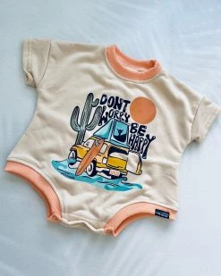 Salty Shreds Don't Worry Be Happy -French Terry Jumpsuit -Salty Shreds Shop image 67cba0e1 0702 43a5 b16e 0dd093fe9f1a