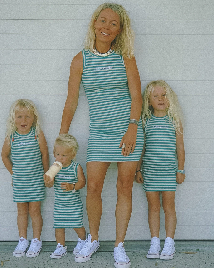 Salty Shreds ribbed tank dress - Girls Salty Shreds Ribbed Tank Dress - Girls -Salty Shreds Shop image 6e959a77 bb19 46cb aabb ea8c1f153212