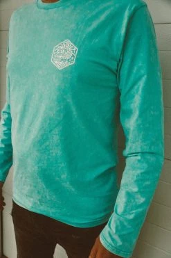 Salty Shreds Ride The Wave Acid Wash L/S Tee - Mens -Salty Shreds Shop image 70c1cffc d147 4f11 8563 27f93960cbc2