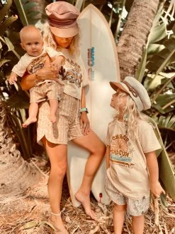 Salty Shreds Livin' Rad Ladies Crop Tee -Salty Shreds Shop image 71ebfb1f 00a1 4aa2 9a00 e40ac90a31c9