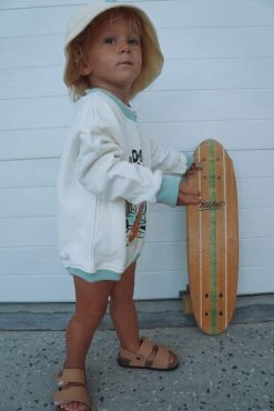 Salty Shreds Don't Worry, Be Happy Retro French Terry L/s Jumpsuit -Salty Shreds Shop image 746efe80 2da7 415a 9cdb 99eaa8007cd6