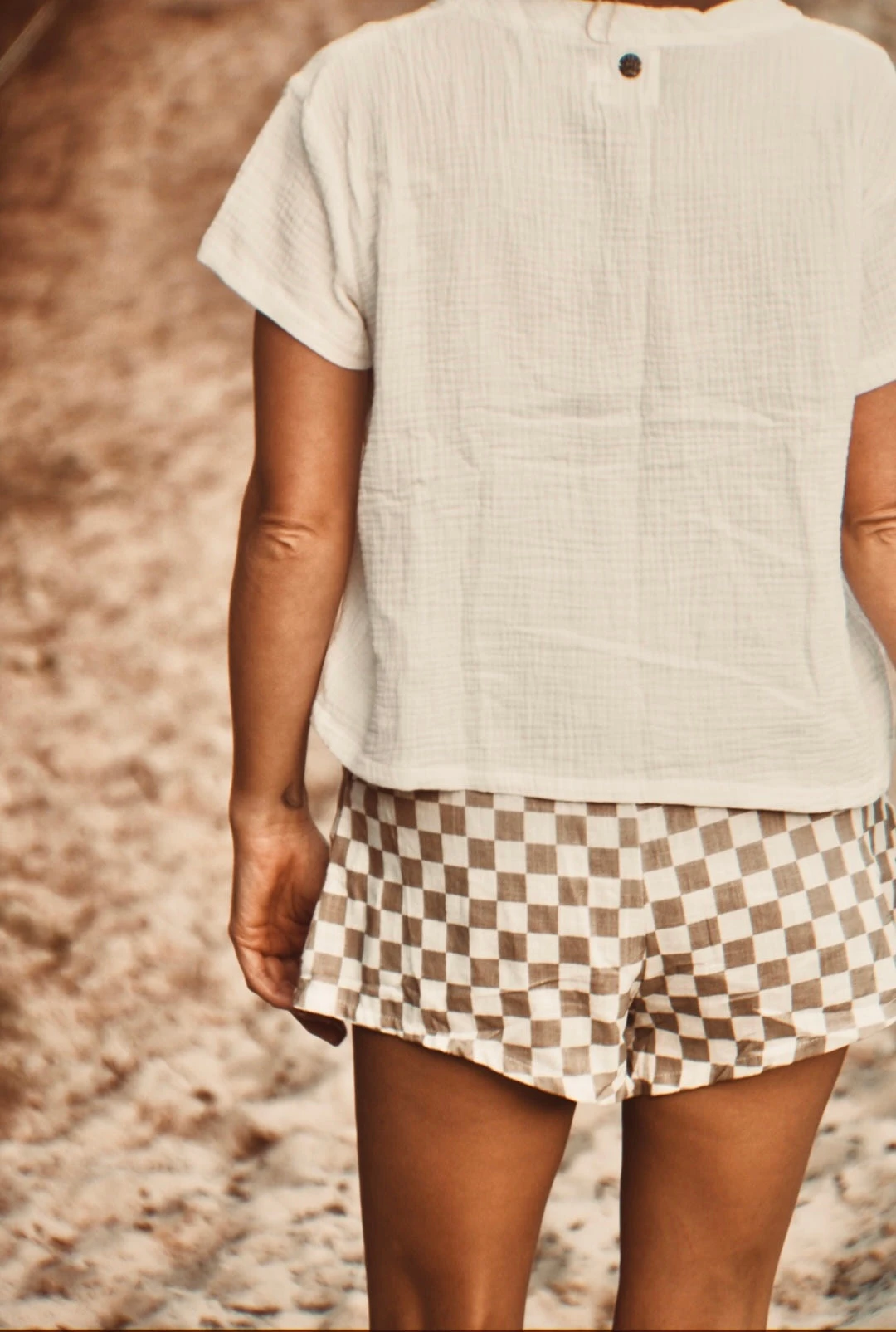 Salty Shreds Beach Days Muslin Tee - Ladies 3 Salty Shreds Beach Days Muslin Tee - Ladies