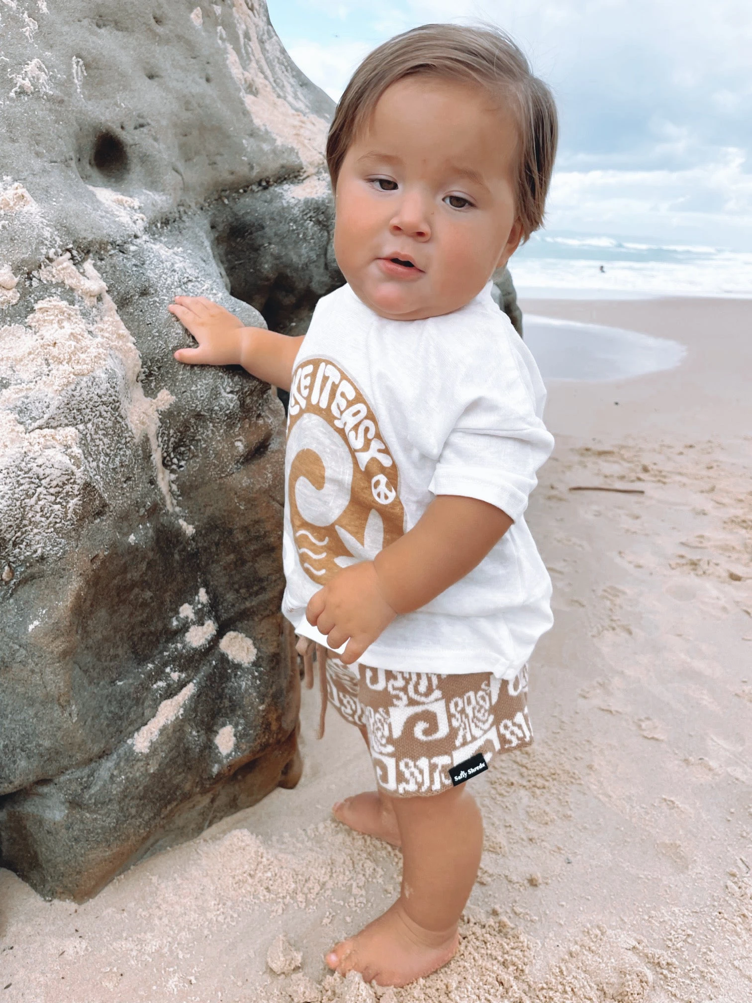 Salty Shreds endless waves organic knit short - Beige - groms Salty Shreds Endless Waves Organic Knit Short - Beige - Groms -Salty Shreds Shop image 763ca655 9ee7 4144 90f2 9211990c8e42