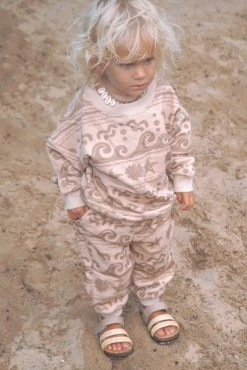 Salty Shreds Under The Sea French Terry Slouch Set - Beige - Groms -Salty Shreds Shop image 77c6e0a7 0ee0 4226 9e41 78455d12e767 1