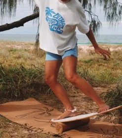 Salty Shreds SS Beach Club Surf Trainer - Curvature Retro Blue -Salty Shreds Shop image 792da581 1b70 4676 b6b3 5cba703d33bb