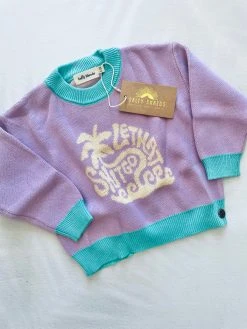 Salty Shreds Lethat Shitgo Oversized Retro Organic Knit Sweater - Groms -Salty Shreds Shop image 7c98331e 306f 426a 941f 9b54992f61c3 1