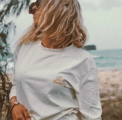 Salty Shreds Stoked L/S Tee - Ladies -Salty Shreds Shop image 7d355622 1e32 458a 9976 5968c2b805e0