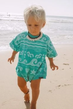 Salty Shreds Under The Sea - French Terry Jumpsuit