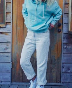 Salty Shreds Don't Be A Kook Acid Wash Blue Ladies Hoodie -Salty Shreds Shop image 7efd895c 0d5a 42dd ab9f 527c5a4f0d3b