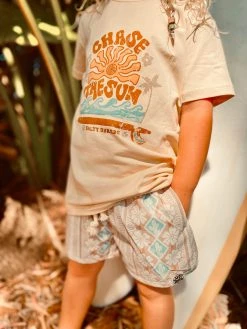 Salty Shreds Chase The Sun Groms Tee