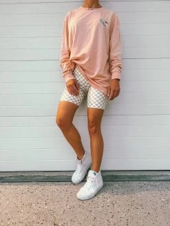 Salty Shreds Swell Seeker L/S Tee - Ladies