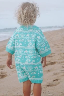 Salty Shreds Under The Sea Organic Knit Jumpsuit - Groms -Salty Shreds Shop image 86a3b361 c367 4d39 8a44 e551d0b381cd 1