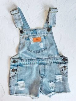 Salty Shreds Vintage Denim Wave Overalls - Groms -Salty Shreds Shop image 8ac8c79f e861 4a57 8ddc 15af87a75d48