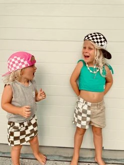 Salty Shreds Checkerboard 5 Panel Snapback -Salty Shreds Shop image 8f566be2 8e7e 4c80 b824 e3c6fba04019