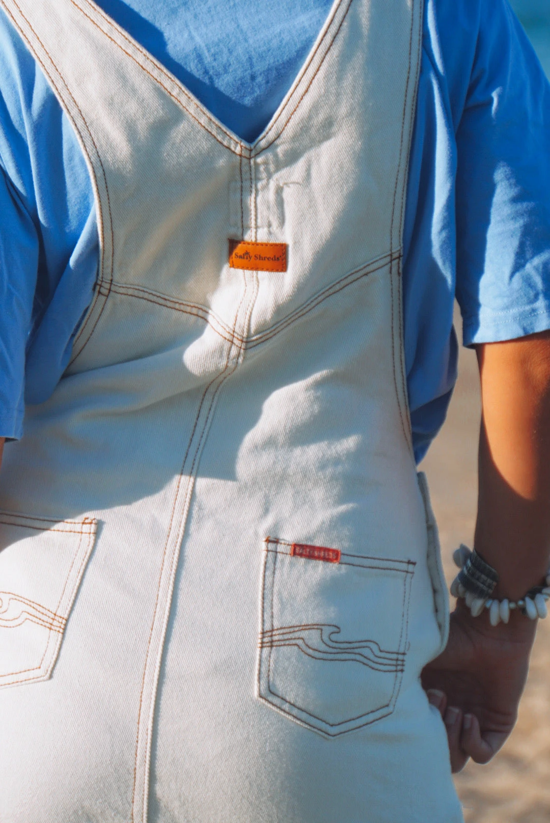 SS retro relaxed overall skirt- Bone - ladies Salty Shreds SS Retro Relaxed Overall Skirt- Bone - Ladies -Salty Shreds Shop image 957cb234 b57f 456e ba69 0451e6b14607 1