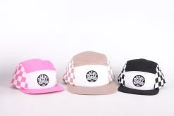 Salty Shreds Checkerboard 5 Panel Snapback