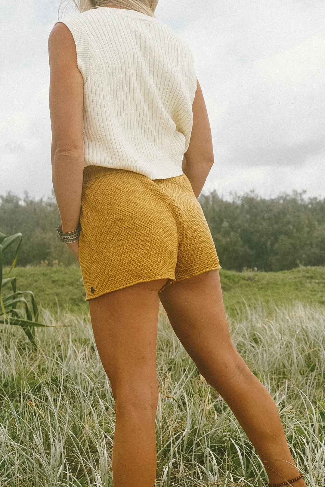 Salty Shreds Lazy Summer Knit Short - Ladies 4 Salty Shreds Lazy Summer Knit Short - Ladies - Image 2