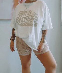 Salty Shreds Lethat Shitgo Organic Oversized Statement Tee - Ladies -Salty Shreds Shop image 9caf8e54 a2fc 4de6 befd a2da630086b5